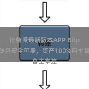 比特派最新版本APP Bitpie钱包安全可靠，资产100%自主掌控