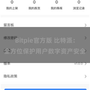 Bitpie官方版 比特派：全方位保护用户数字资产安全