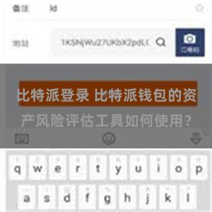 比特派登录 比特派钱包的资产风险评估工具如何使用？