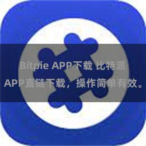 Bitpie APP下载 比特派APP直链下载，操作简单有效。